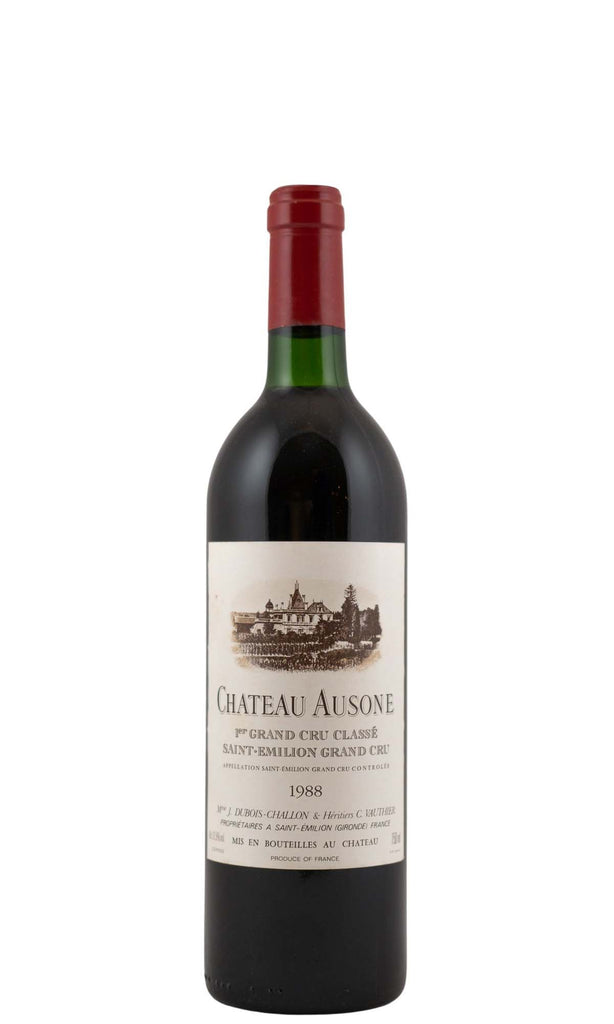 Bottle of Chateau Ausone, Saint-Emilion, 1988 - Red Wine - Flatiron Wines & Spirits - New York