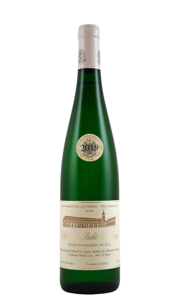 Bottle of Chateau Bela (Egon Muller), Riesling, 2019 - White Wine - Flatiron Wines & Spirits - New York