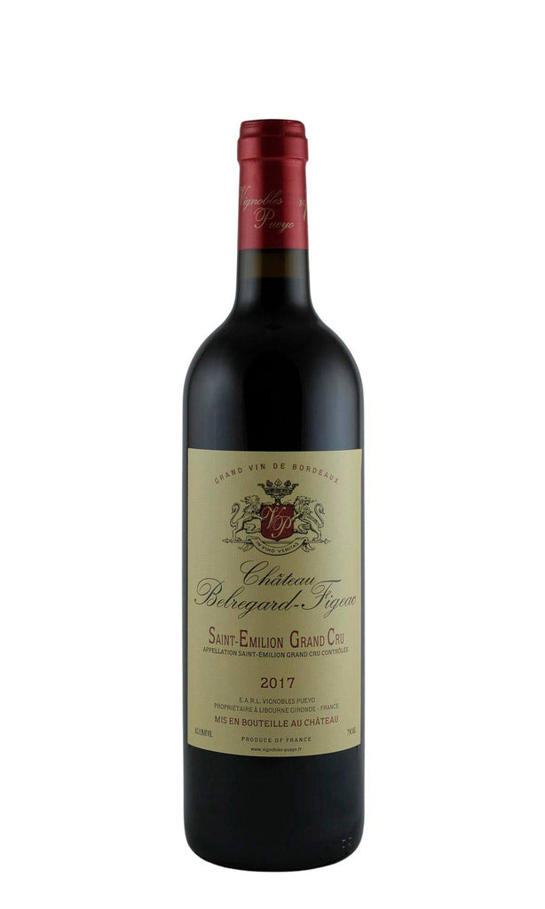 Bottle of Chateau Belregard-Figeac (Vignobles Pueyo), Saint-Emilion Grand Cru Classe, 2017 - Flatiron Wines & Spirits - New York