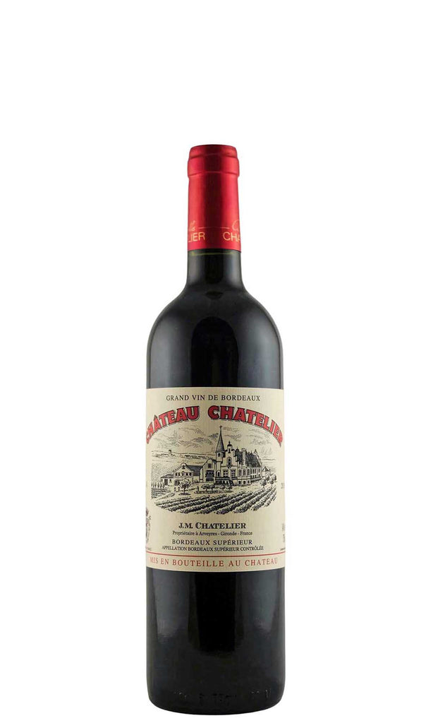 Bottle of Chateau Chatelier, Bordeaux Superieur Rouge, 2019 - Red Wine - Flatiron Wines & Spirits - New York