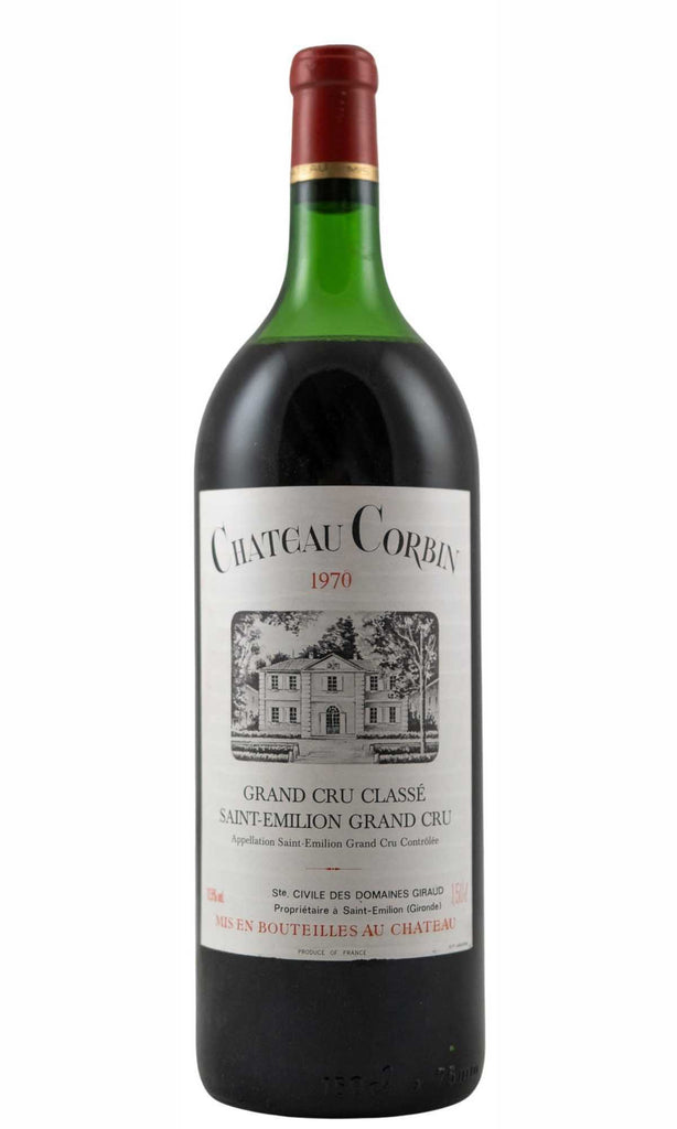 Bottle of Chateau Corbin, Saint-Emilion, 1970 (1.5L) - Red Wine - Flatiron Wines & Spirits - New York
