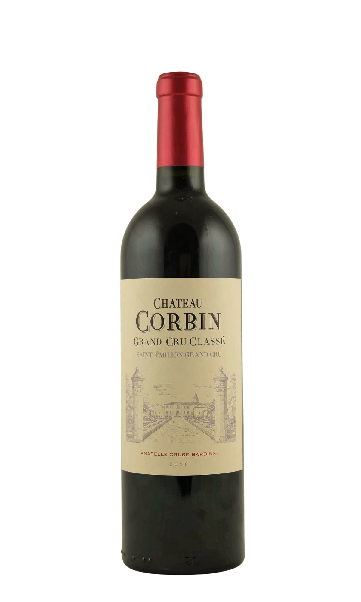 Bottle of Chateau Corbin, Saint-Emilion, 2016 - Red Wine - Flatiron Wines & Spirits - New York