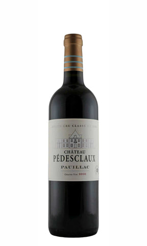 Bottle of Chateau Pedesclaux, Pauillac, 2010 - Red Wine - Flatiron Wines & Spirits - New York