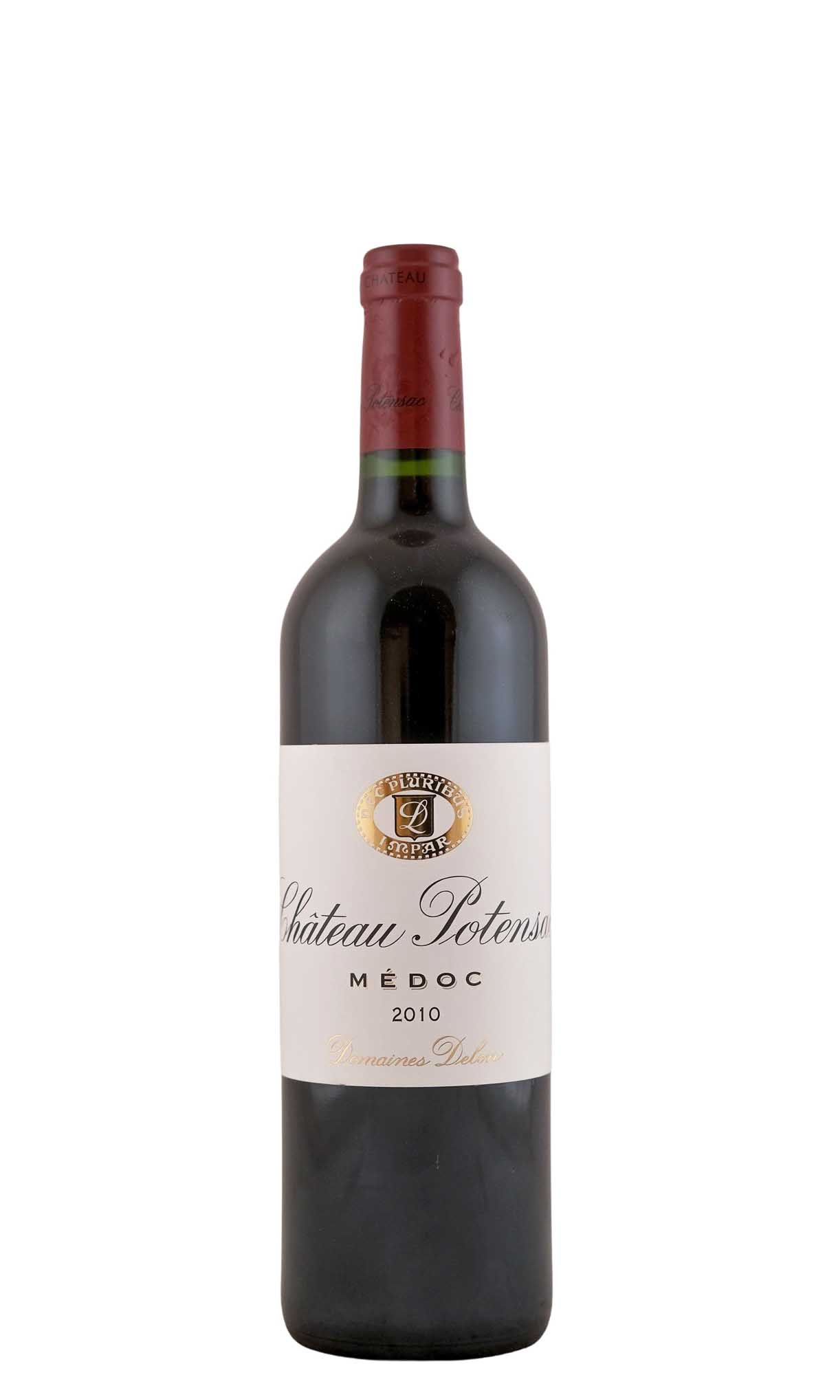 Bottle of Chateau Potensac, Medoc, 2010 - Red Wine - Flatiron Wines & Spirits - New York