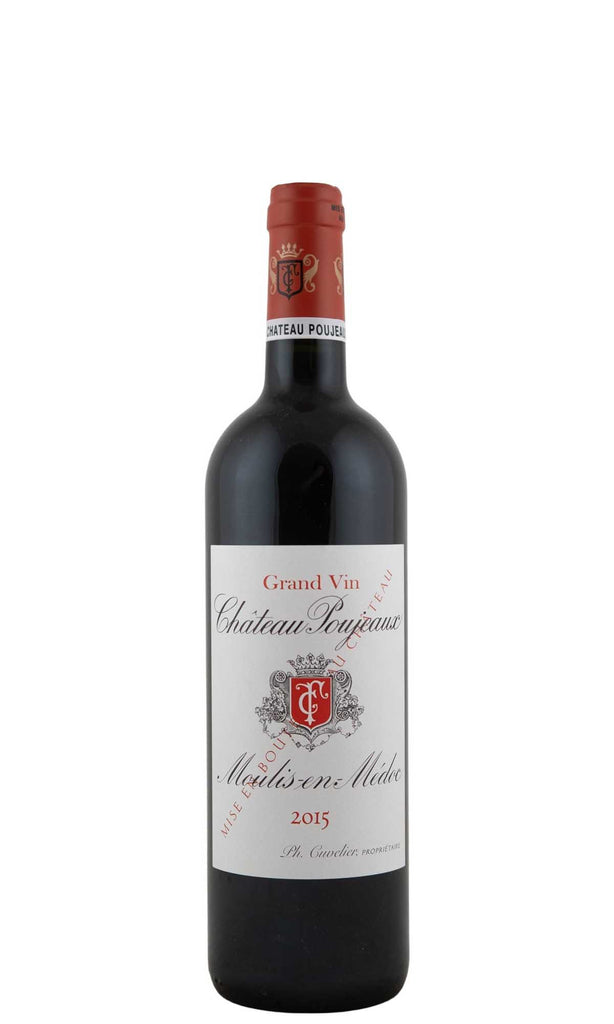 Bottle of Chateau Poujeaux, Moulis-en-Medoc, 2015 - Red Wine - Flatiron Wines & Spirits - New York