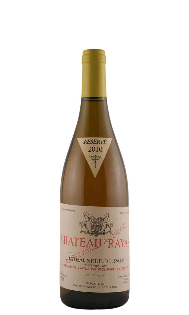 Bottle of Chateau Rayas, Chateauneuf du Pape Blanc, 2010 - Flatiron Wines & Spirits - New York