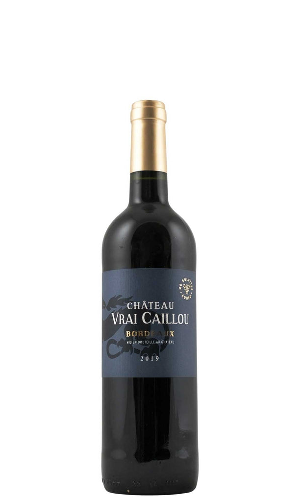 Bottle of Chateau Vrai Caillou, Bordeaux Rouge, 2019 - Red Wine - Flatiron Wines & Spirits - New York
