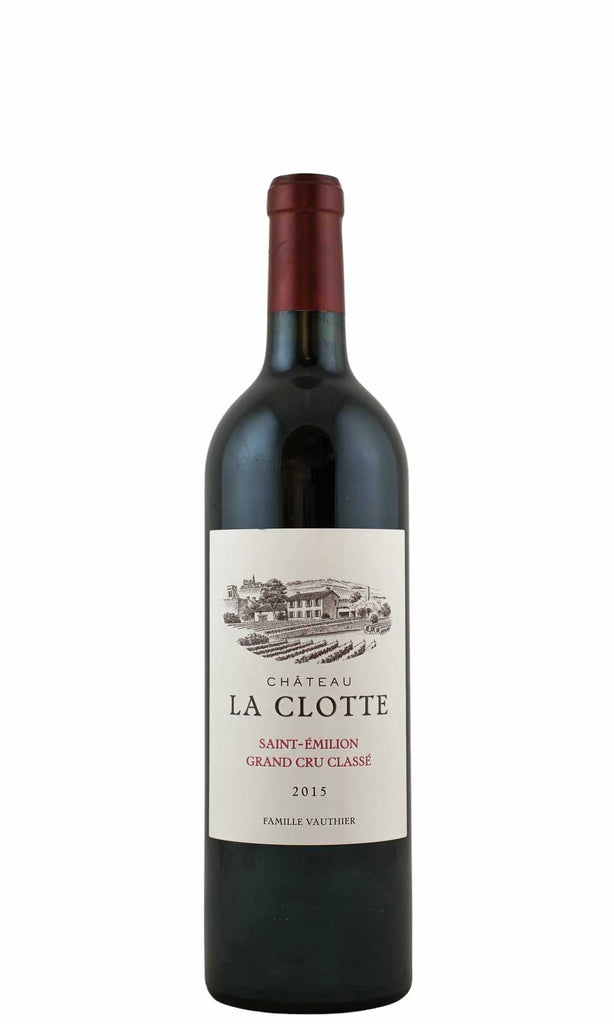 Bottle of Chateau la Clotte, Saint-Emilion Grand Cru, 2015 - Red Wine - Flatiron Wines & Spirits - New York