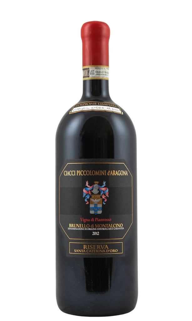 Bottle of Ciacci Piccolomini, Brunello di Montalcino Riserva Santa Caterina d'Oro Pianrosso, 2012 (1.5L) - Red Wine - Flatiron Wines & Spirits - New York