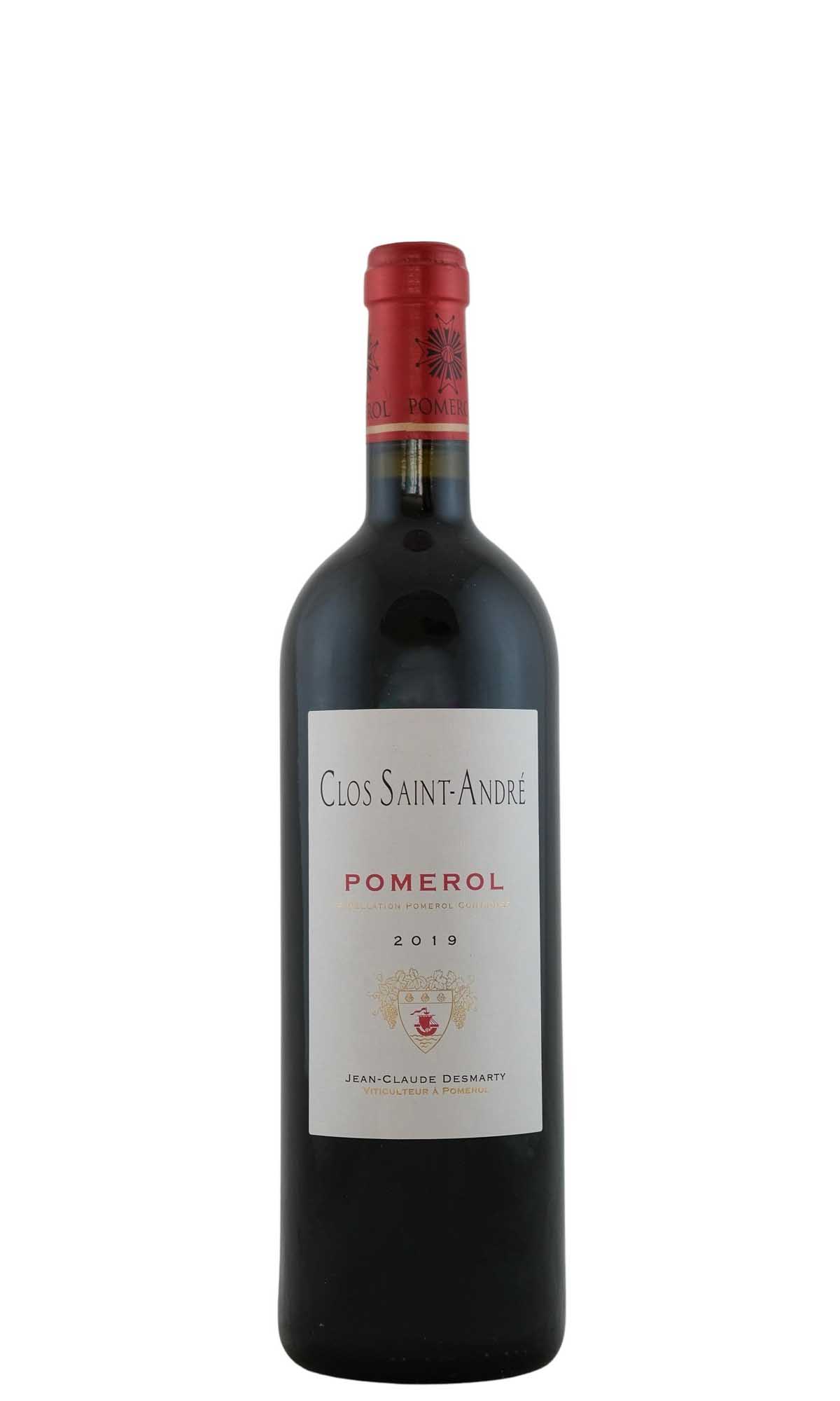 Bottle of Clos Saint-Andre, Pomerol, 2019 - Red Wine - Flatiron Wines & Spirits - New York