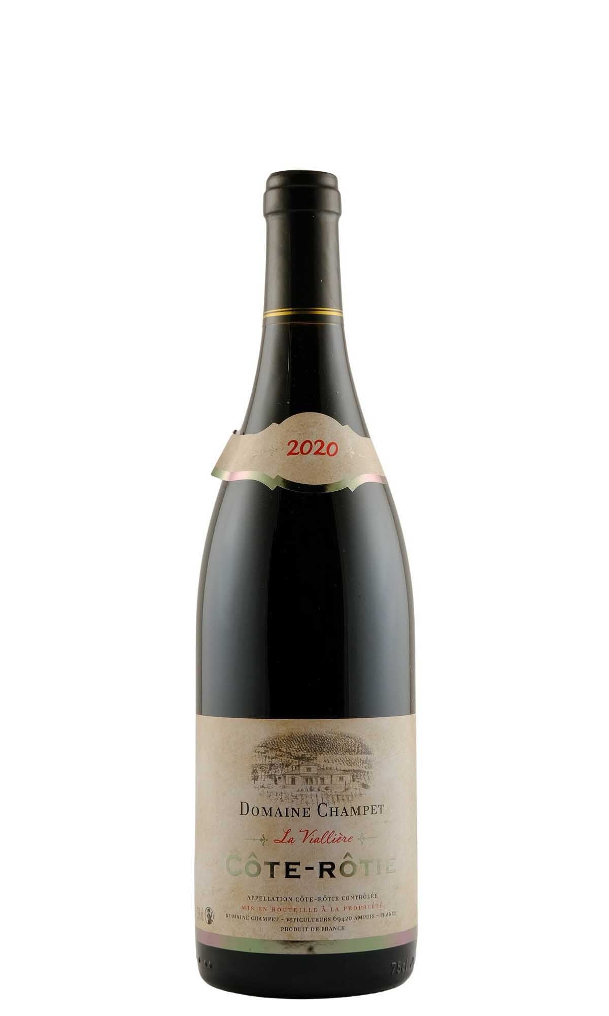 Domaine Champet, Cote-Rotie La Vialliere, 2020 – Flatiron NYC