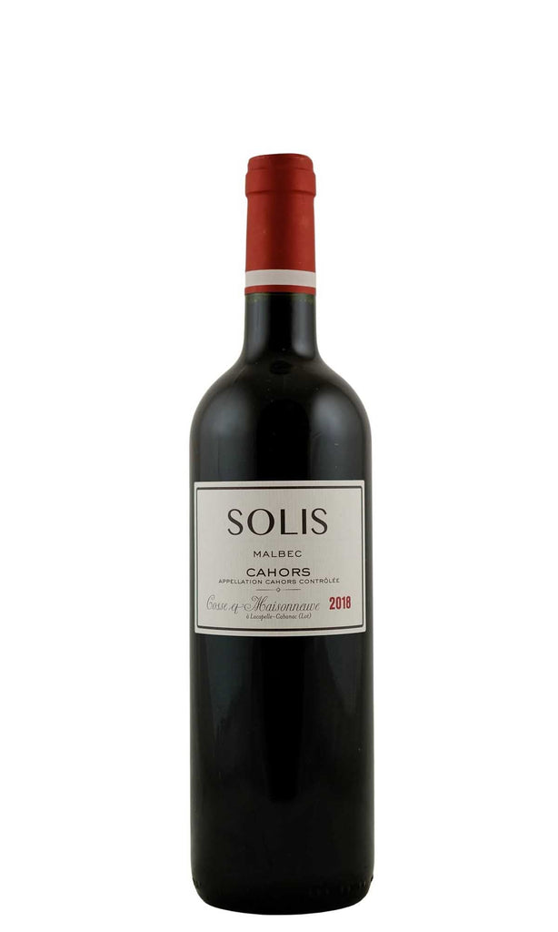 Bottle of Domaine Cosse et Maisonneuve, Cahors Malbec Solis, 2018 - Flatiron Wines & Spirits - New York