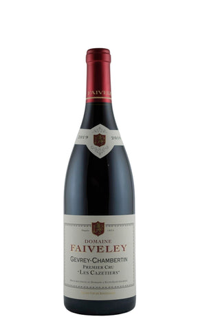 Bottle of Domaine Faiveley, Gevrey-Chambertin 1er Cru Les Cazetiers, 2019 - Red Wine - Flatiron Wines & Spirits - New York