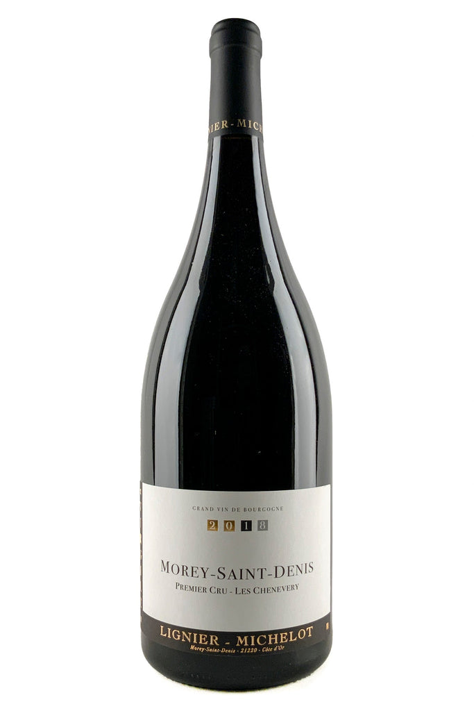 Bottle of Domaine Lignier-Michelot, Morey St-Denis 1er Cru Les Chenevery, 2018 (1.5L) - Red Wine - Flatiron Wines & Spirits - New York