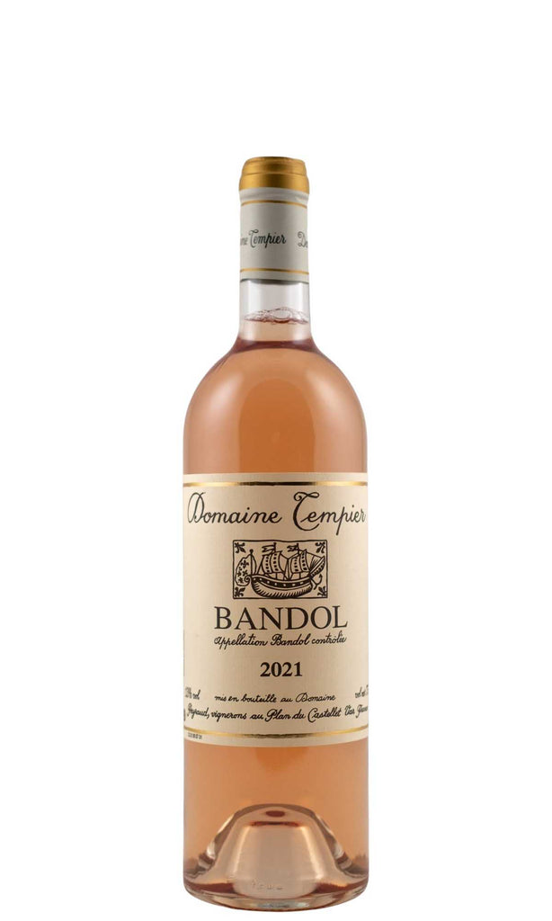 Bottle of Domaine Tempier, Bandol Rose, 2021 - Rosé Wine - Flatiron Wines & Spirits - New York