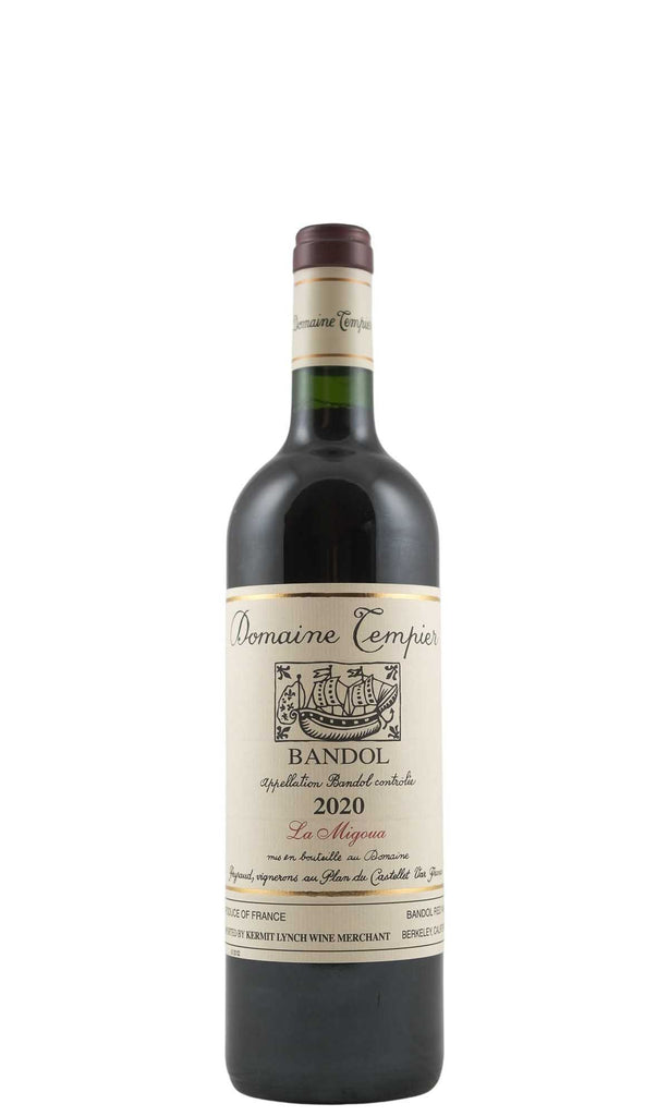 Bottle of Domaine Tempier, Bandol Rouge Migoua, 2020 - Red Wine - Flatiron Wines & Spirits - New York