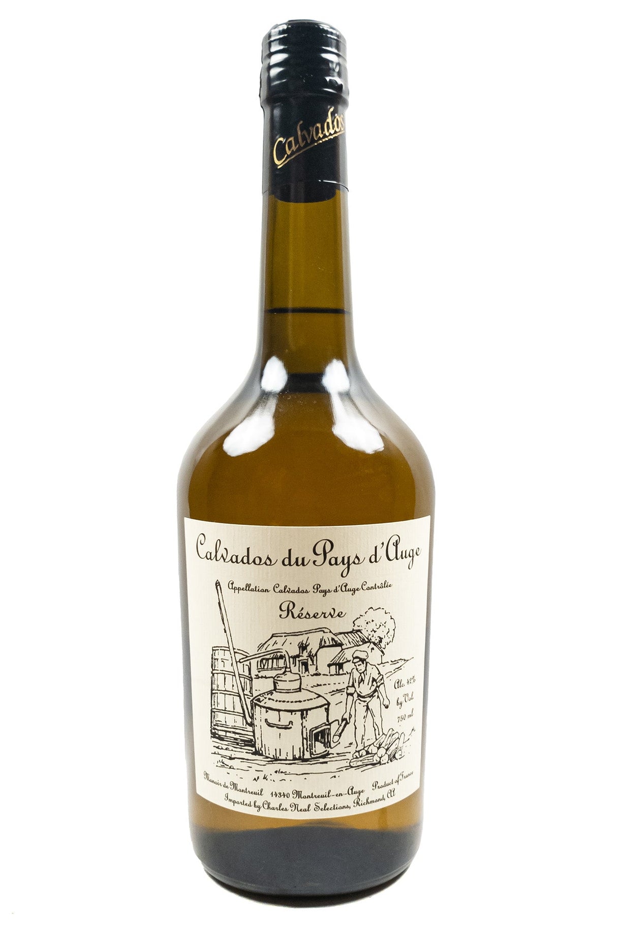 Bottle of Domaine de Montreuil, Reserve, Calvados Pays d’Auge - Spirit - Flatiron Wines & Spirits - New York