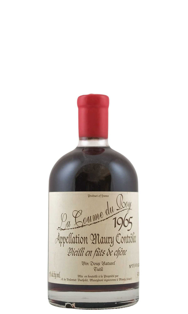 Bottle of Domaine de la Coume du Roy, Maury, 1965 (500ml) - Fortified Wine - Flatiron Wines & Spirits - New York