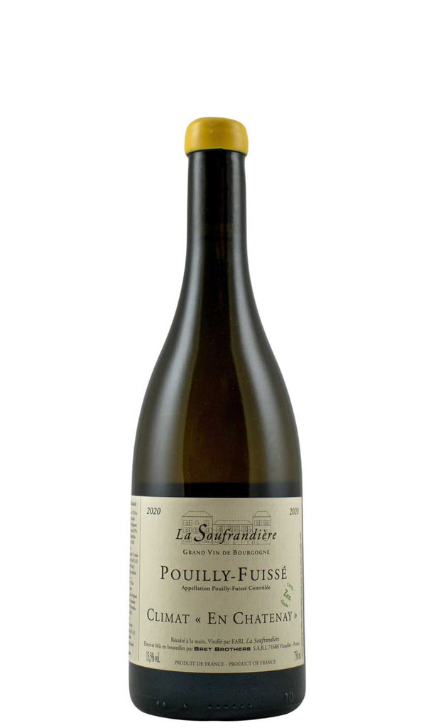 Bottle of Domaine la Soufrandiere (Bret Brothers), Pouilly Fuisse en Chatenay Zen, 2020 - White Wine - Flatiron Wines & Spirits - New York