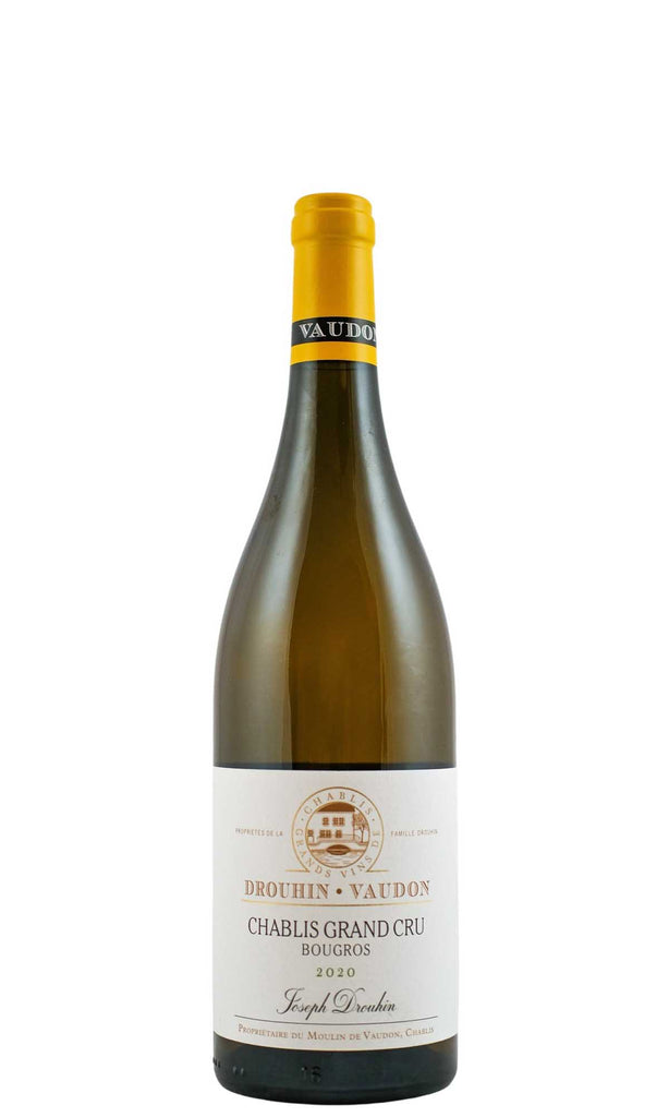 Bottle of Drouhin Vaudon, Chablis Grand Cru Bougros, 2020 - White Wine - Flatiron Wines & Spirits - New York