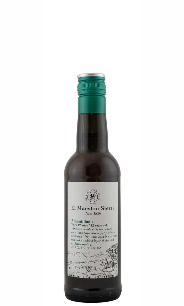 Bottle of El Maestro Sierra, 12 Year Old Amontillado Sherry, NV (375ml) - Fortified Wine - Flatiron Wines & Spirits - New York