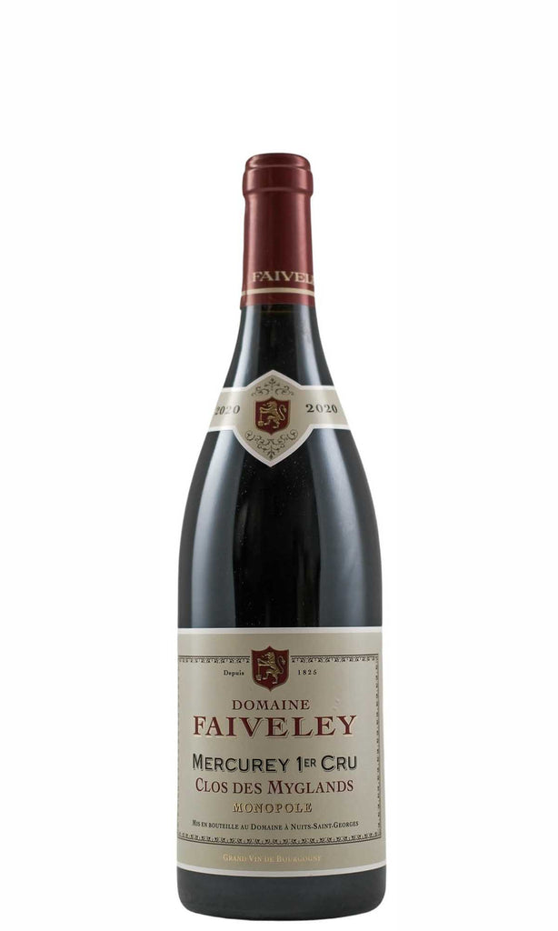 Bottle of Faiveley, Mercurey 1er Cru Clos des Myglands, 2020 - Red Wine - Flatiron Wines & Spirits - New York