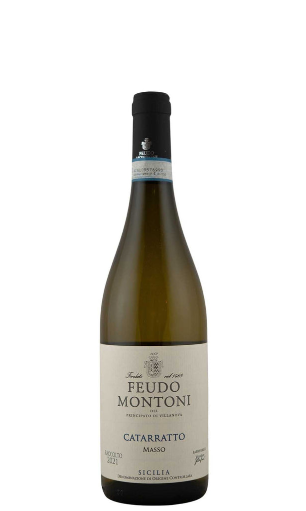 Bottle of Feudo Montoni, Sicilia Catarratto Masso, 2021 - White Wine - Flatiron Wines & Spirits - New York