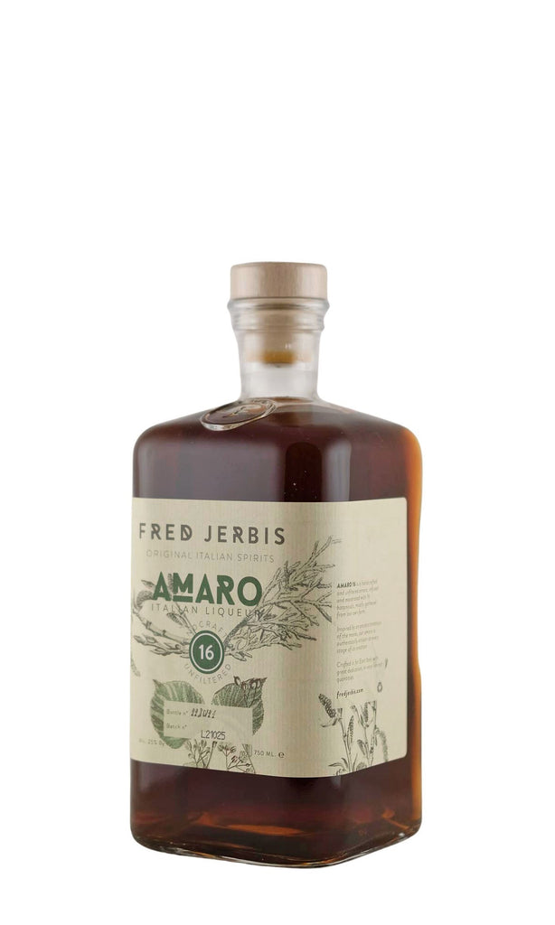 Bottle of Fred Jerbis, Amaro 16 - Spirit - Flatiron Wines & Spirits - New York