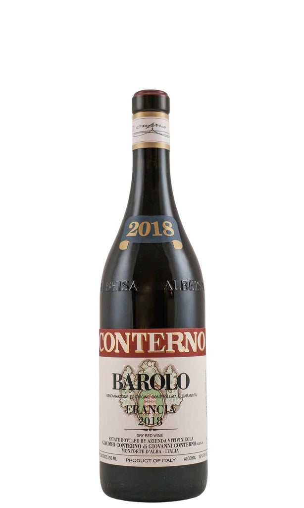 Bottle of Giacomo Conterno, Barolo Francia, 2018 - Red Wine - Flatiron Wines & Spirits - New York