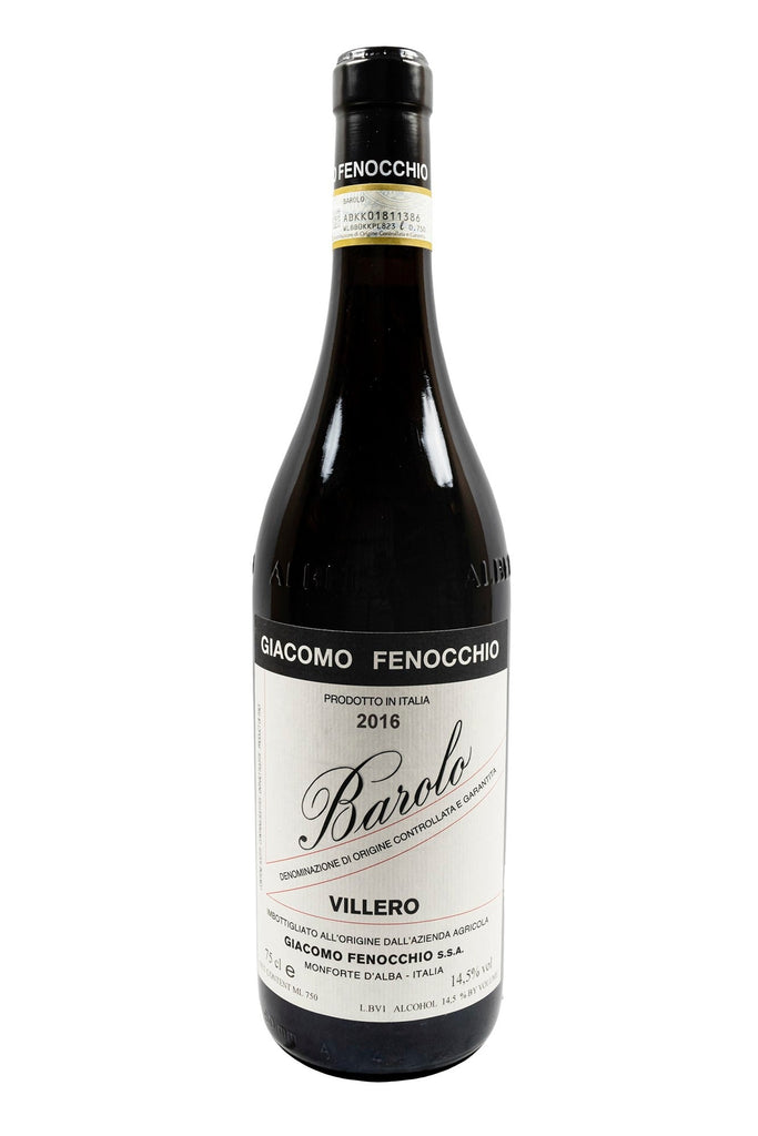 Bottle of Giacomo Fenocchio, Villero Barolo, 2016 - Red Wine - Flatiron Wines & Spirits - New York
