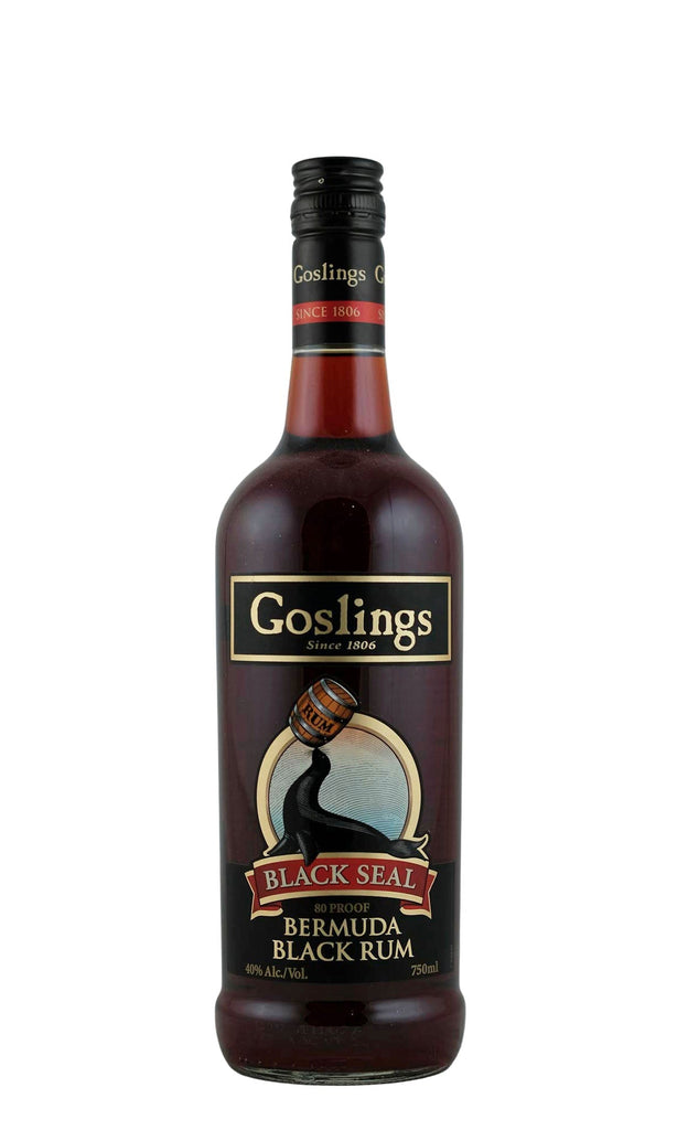 Bottle of Gosling’s, Bermuda Black Rum “Black Seal” - Spirit - Flatiron Wines & Spirits - New York
