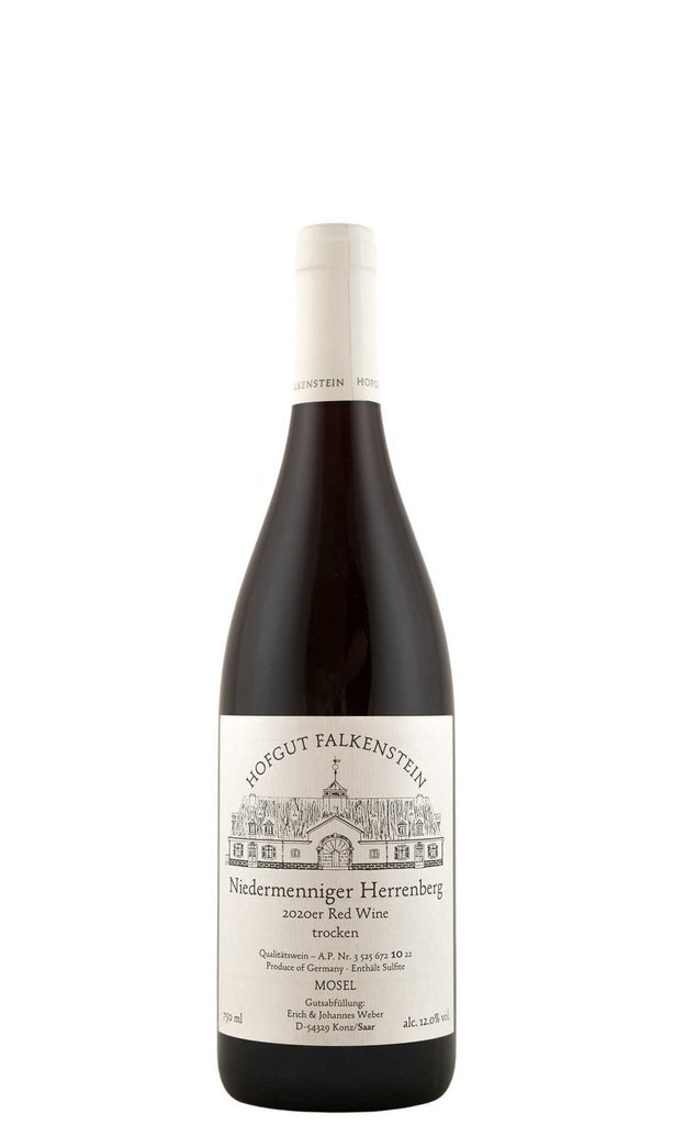 Bottle of Hofgut Falkenstein, Niedermenniger Herrenberg Rotwein Trocken AP10, 2020 - Red Wine - Flatiron Wines & Spirits - New York
