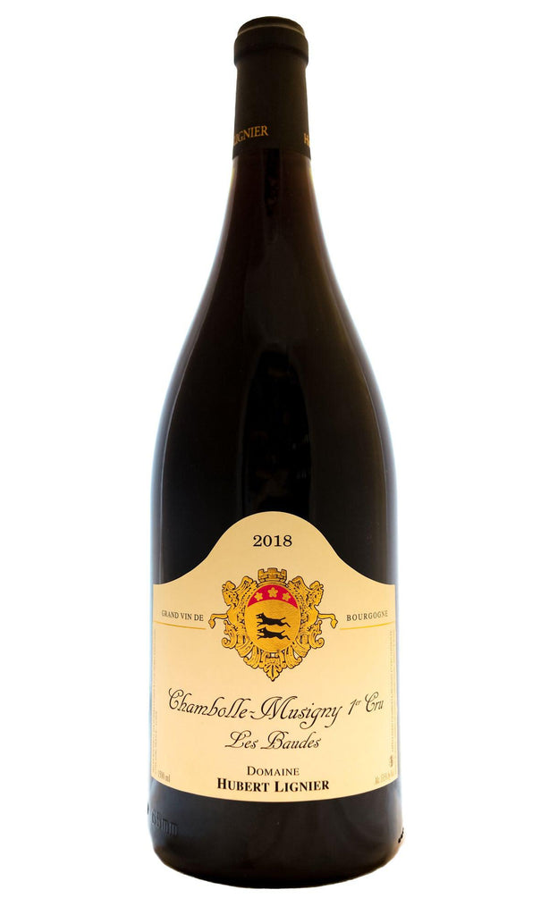 Bottle of Hubert Lignier, Chambolle Musigny 1er Cru "Les Baudes", 2018 (1.5L) - Red Wine - Flatiron Wines & Spirits - New York