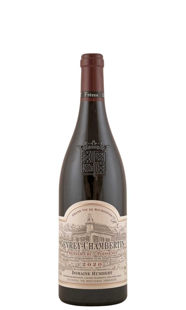 Bottle of Humbert Freres, Gevrey-Chambertin 1er Cru Poissenot, 2020 - Red Wine - Flatiron Wines & Spirits - New York