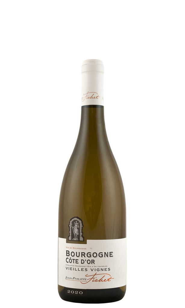 Bottle of Jean-Philippe Fichet, Bourgogne Blanc Cote d'Or Chardonnay Vieilles Vignes, 2020 - White Wine - Flatiron Wines & Spirits - New York
