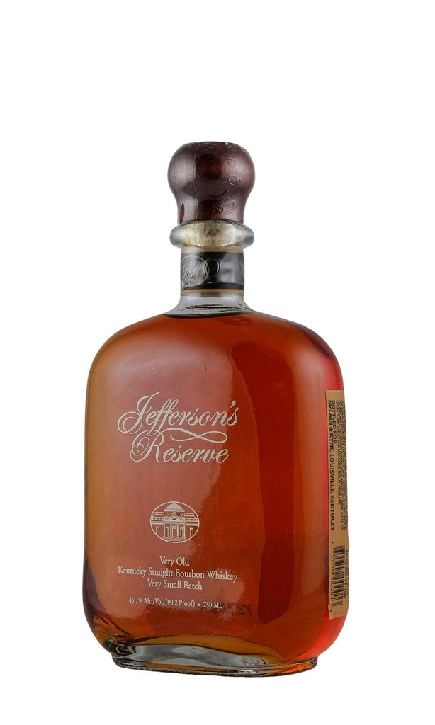 Bottle of Jefferson's Reserve, Very Old Straight Bourbon Whiskey - Spirit - Flatiron Wines & Spirits - New York