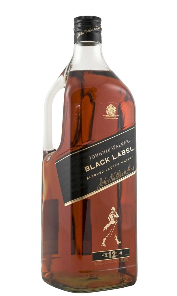 Bottle of Johnnie Walker, Black Label 12 Year Blended Scotch, NV (1.75L) - Spirit - Flatiron Wines & Spirits - New York