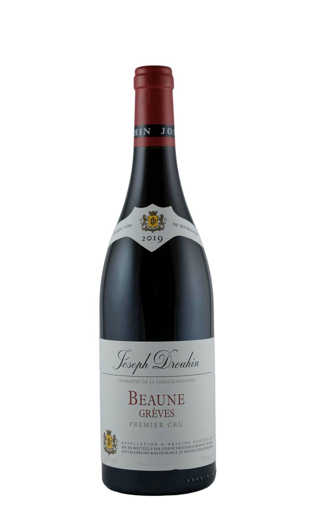 Bottle of Joseph Drouhin, Beaune 1er Cru Greves, 2019 - Red Wine - Flatiron Wines & Spirits - New York