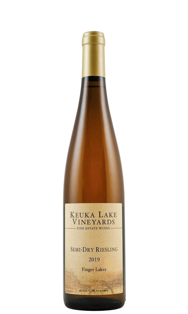 Bottle of Keuka Lake Vineyards, Finger Lakes Semi-Dry Riesling, 2019 - White Wine - Flatiron Wines & Spirits - New York