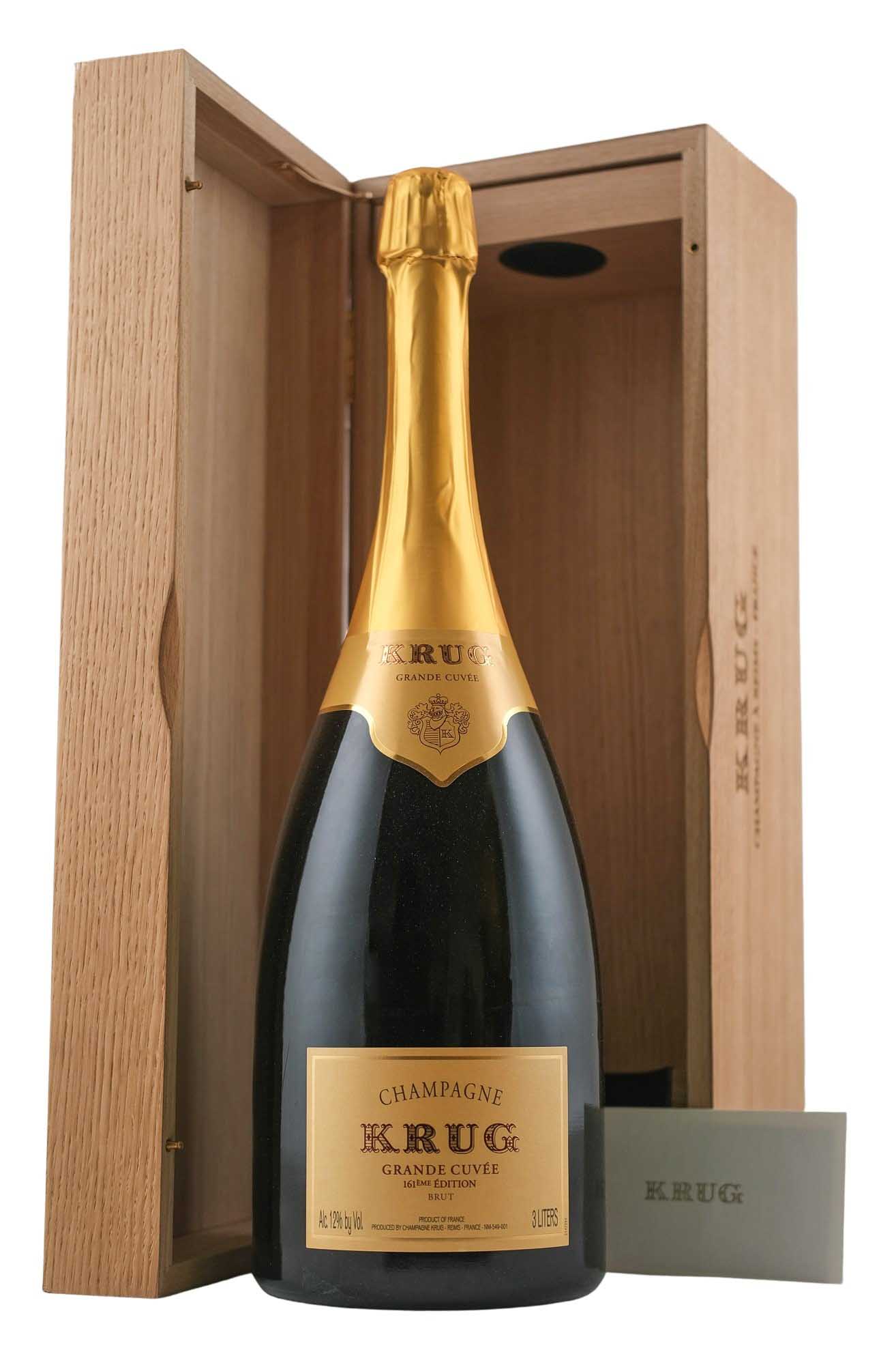 Krug, Champagne Grande Cuvee 161st Edition, NV (3L) – Flatiron NYC