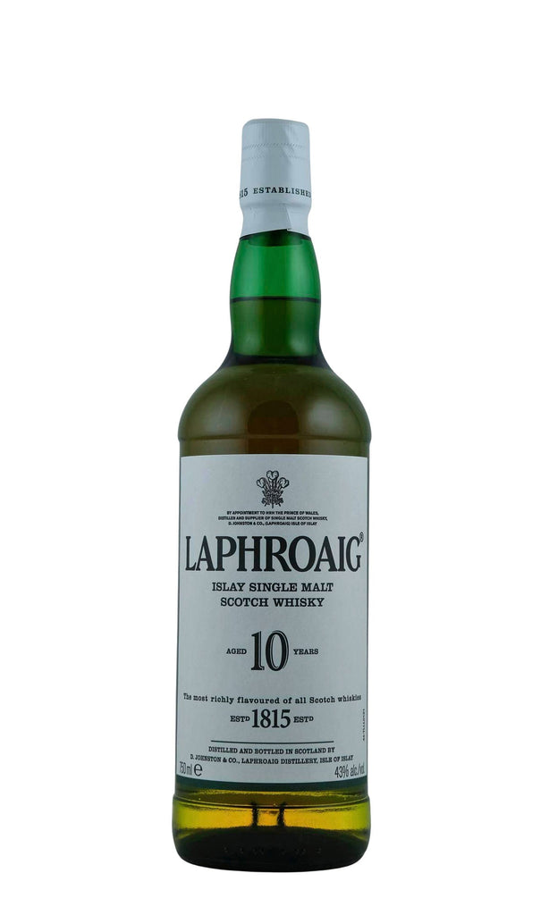 Bottle of Laphroaig, Single Malt Scotch, 10 Year - Spirit - Flatiron Wines & Spirits - New York