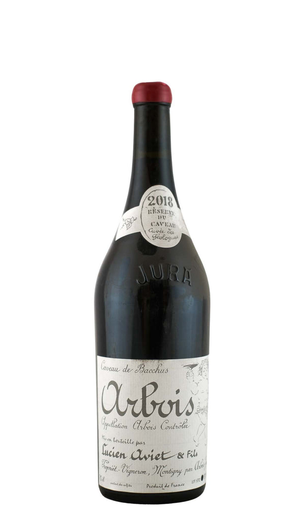 Bottle of Lucien Aviet & Fils Arbois Le Caveau de Bacchus, Trousseau Cuvee des Geologues, 2018 - Flatiron Wines & Spirits - New York