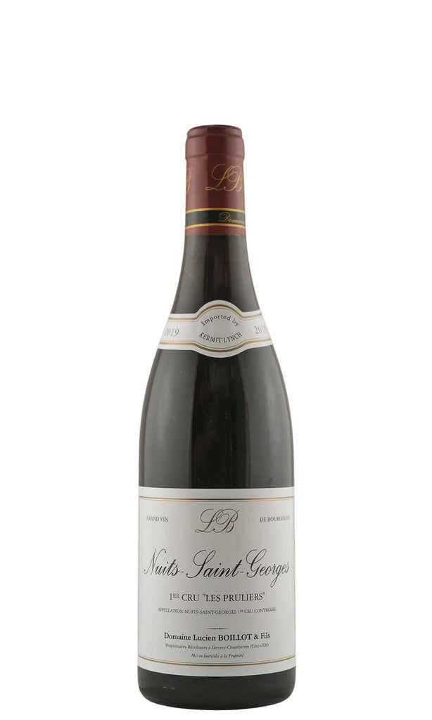Bottle of Lucien Boillot, Nuits-Saint-Georges 1er Cru "Les Pruliers", 2019 - Red Wine - Flatiron Wines & Spirits - New York