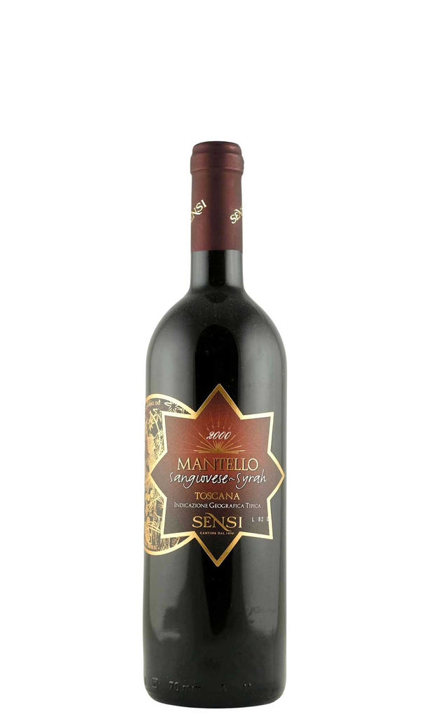 Bottle of Mantello, Toscana IGT Syrah/Sangio, 2000 - Red Wine - Flatiron Wines & Spirits - New York