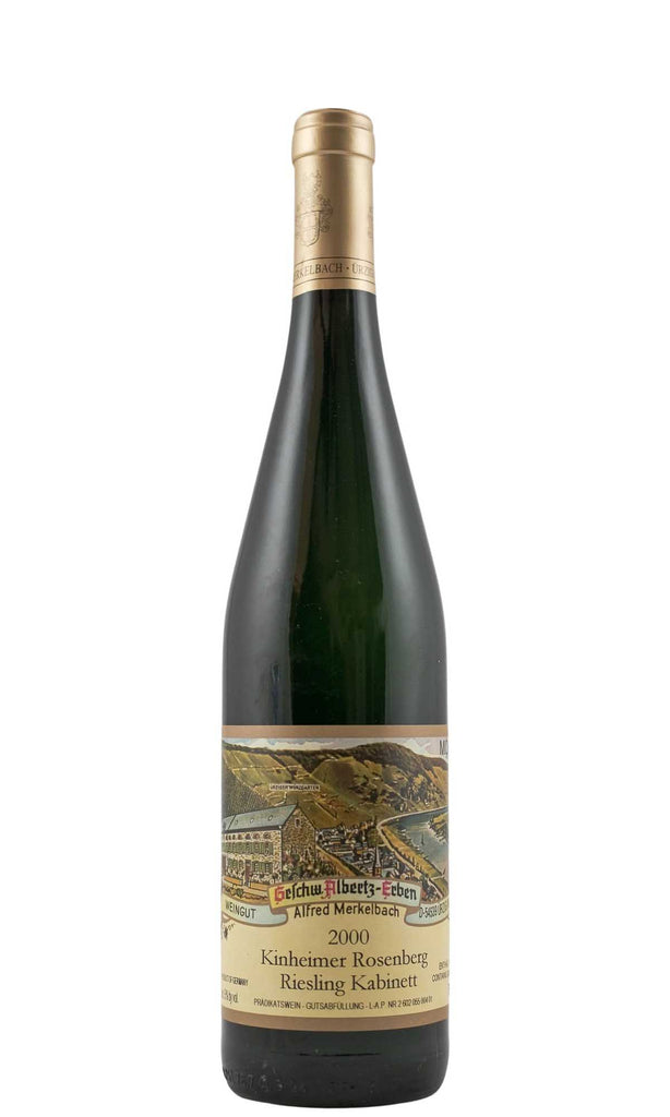 Bottle of Merkelbach, Kinheimer Rosenberg Riesling Kabinett, 2000 - White Wine - Flatiron Wines & Spirits - New York
