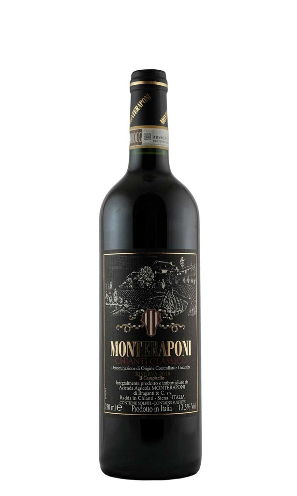 Bottle of Monteraponi, Chianti Classico Riserva Il Campitello, 2018 - Flatiron Wines & Spirits - New York