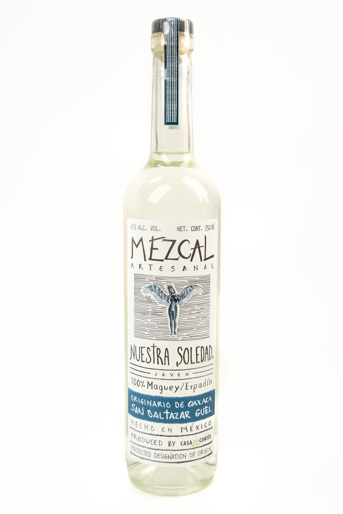 Bottle of Nuestra Soledad, Mezcal “San Baltazar Guelavila” - Flatiron Wines & Spirits - New York