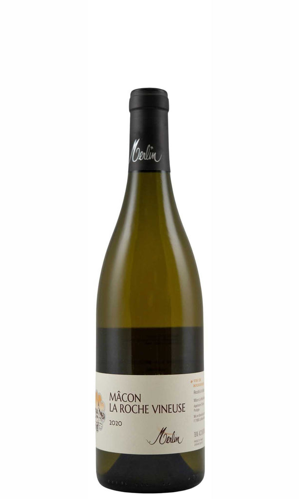 Bottle of Olivier Merlin, Macon Blanc La Roche-Vineuse, 2020 - White Wine - Flatiron Wines & Spirits - New York