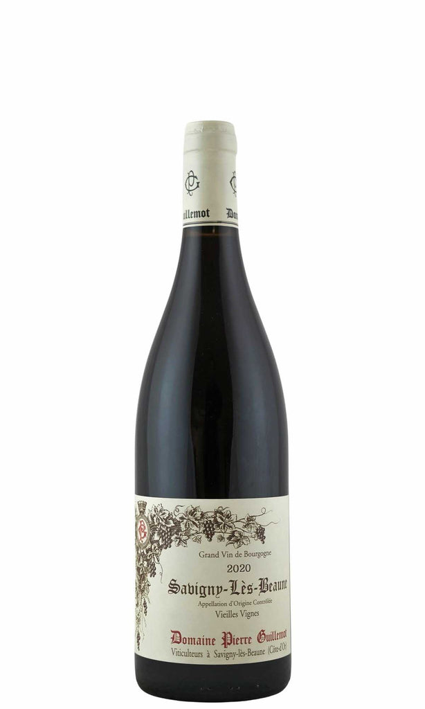 Bottle of Pierre Guillemot, Savigny-les-Beaune Vieilles Vignes, 2020 - Red Wine - Flatiron Wines & Spirits - New York
