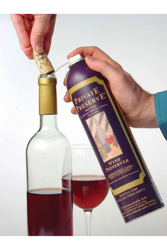 Bottle of Private Preserve Wine Preservation System - Accessories - Flatiron Wines & Spirits - New York